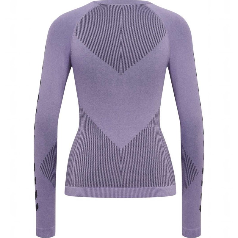 Hummel First Seamless L/S W Basislag Dame Lavendel | 254534-682