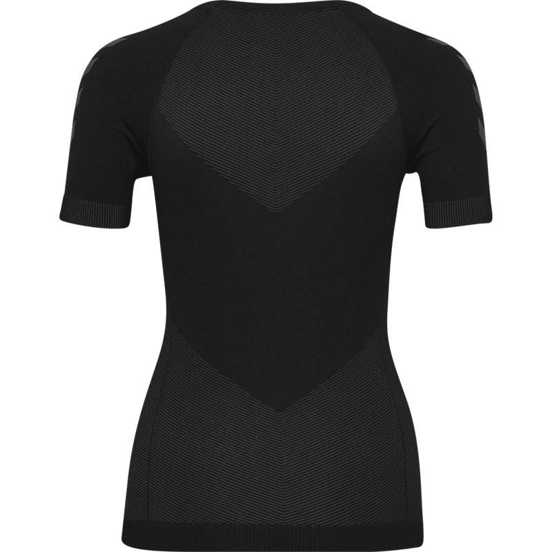 Hummel First Seamless S/S W Jersey Dame Svarte | 438987-249