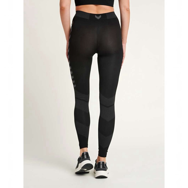 Hummel First Seamless Tights Dame Svarte | 523563-314