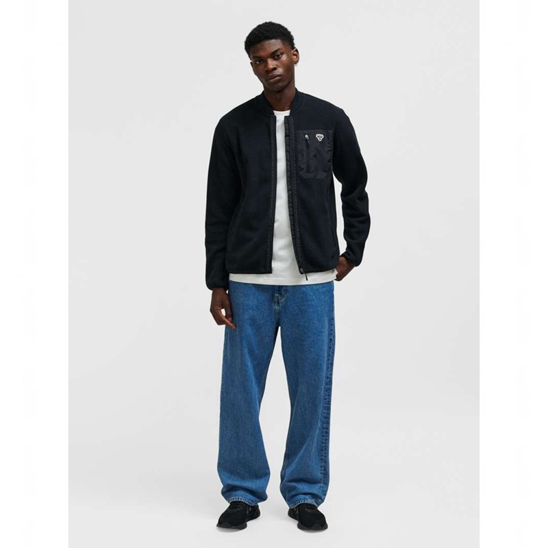 Hummel Fleece Zip Bee Shorts Dame Svarte | 986552-097
