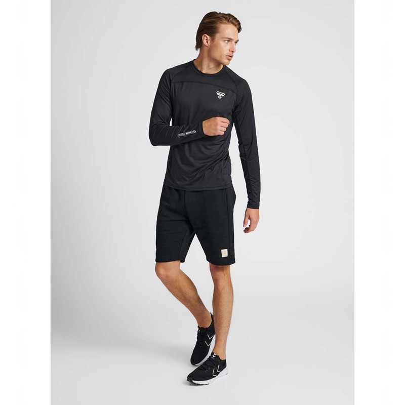 Hummel Gg12 Sweatshorts Herre Svarte | 959650-703