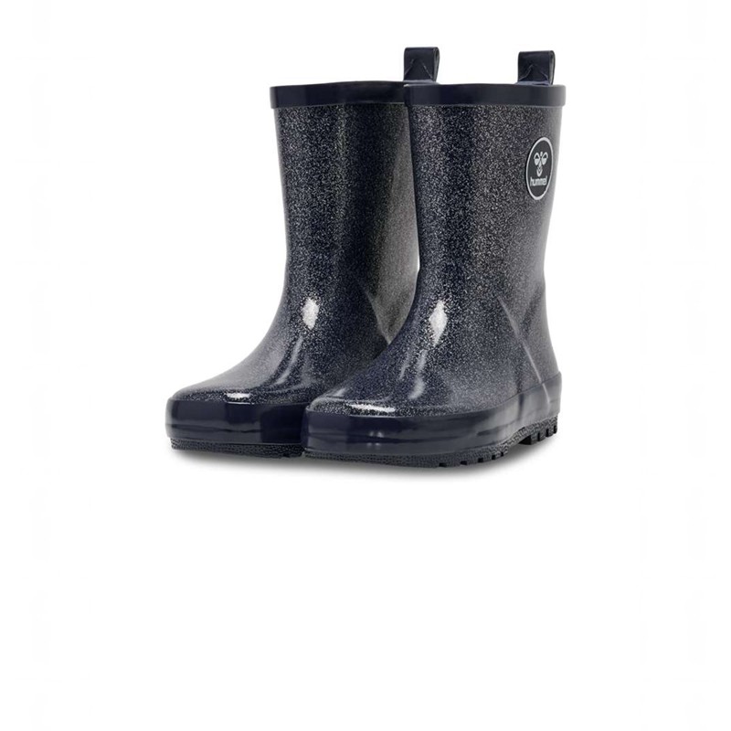 Hummel Glitter Jr Gummistøvler Barn Svarte | 477254-476