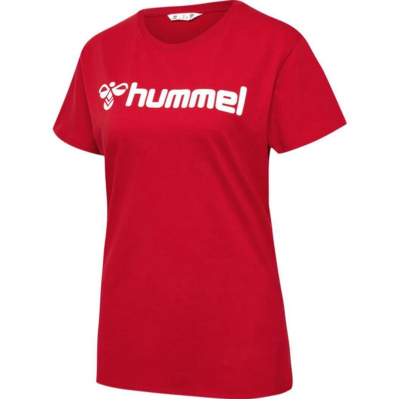Hummel Go 2.0 Logo S/S Innendørssko Dame Rød | 308927-108