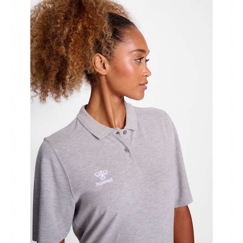 Hummel Go 2.0 Polo Sokker Dame Grå | 651912-741