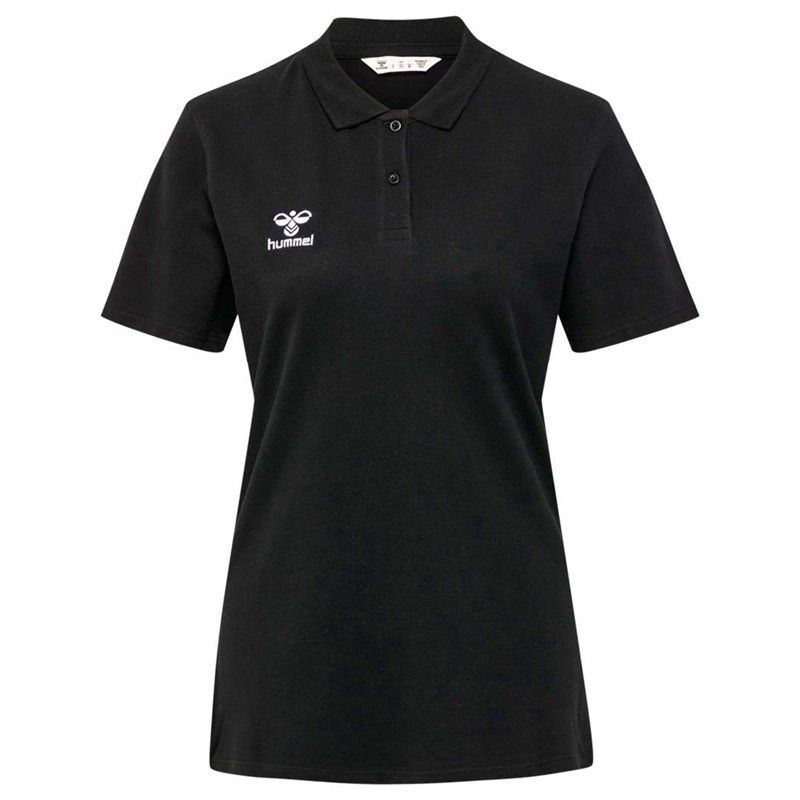 Hummel Go 2.0 Polo T-skjorte Dame Svarte | 020226-097
