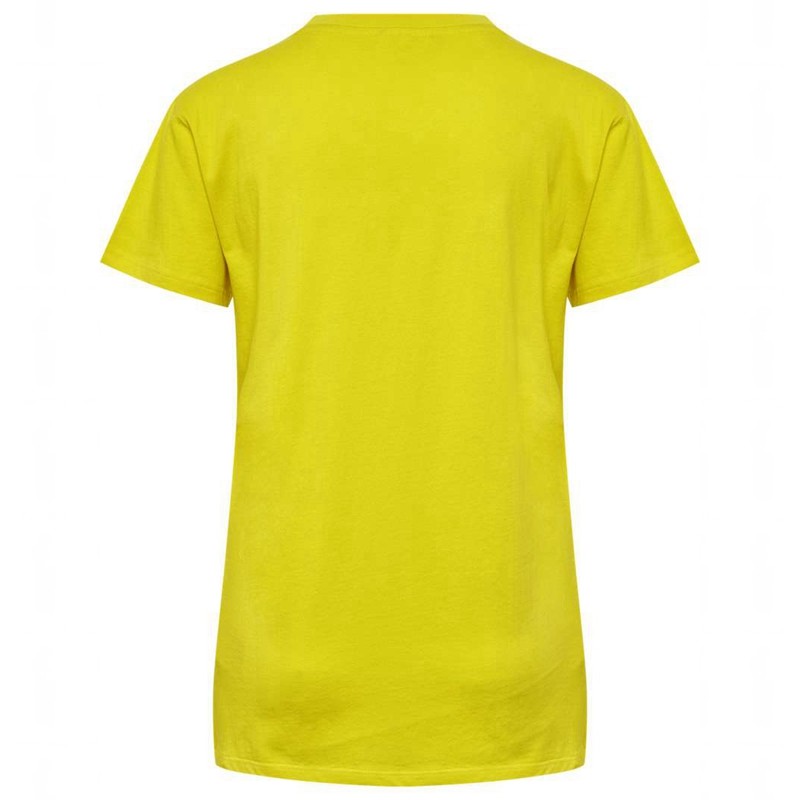 Hummel Go 2.0 S/S Bukse Dame Gul | 477495-778