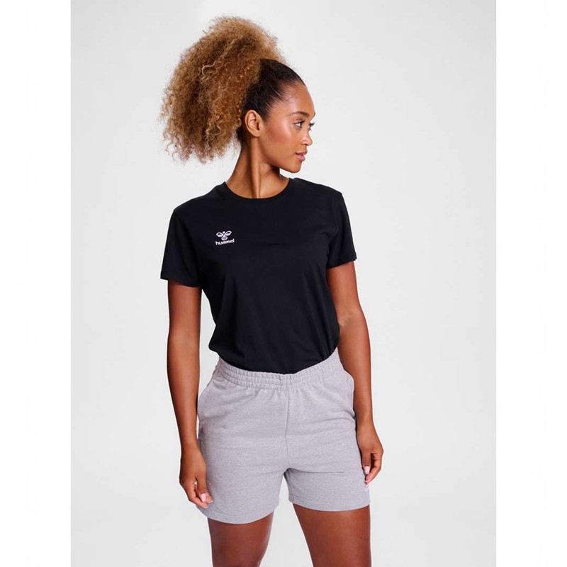 Hummel Go 2.0 S/S T-skjorte Dame Svarte | 850446-400