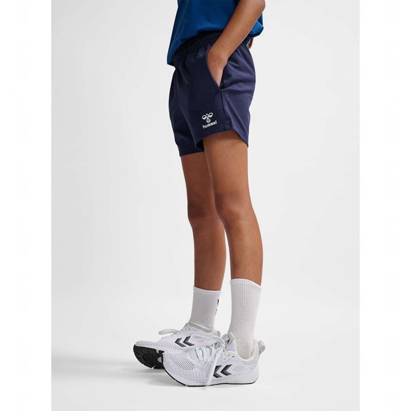 Hummel Go 2.0 Sweat Shorts Barn Marineblå | 069533-725