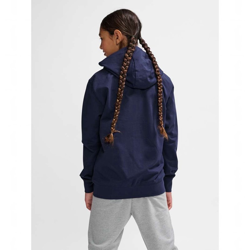 Hummel Go 2.0 Zip Hettegenser Barn Marineblå | 810251-516