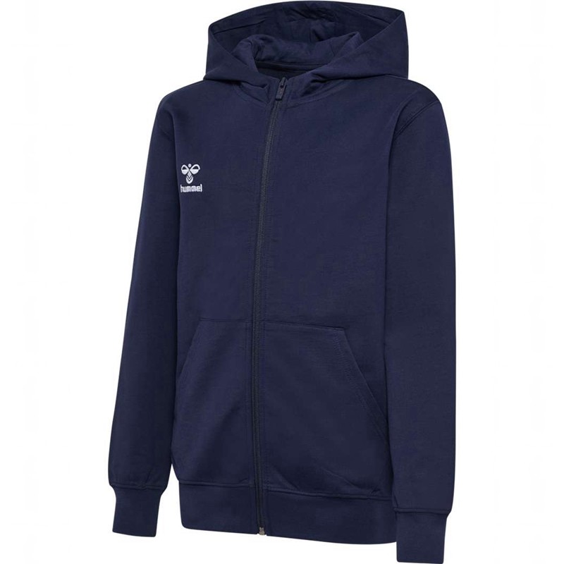 Hummel Go 2.0 Zip Hettegenser Barn Marineblå | 810251-516