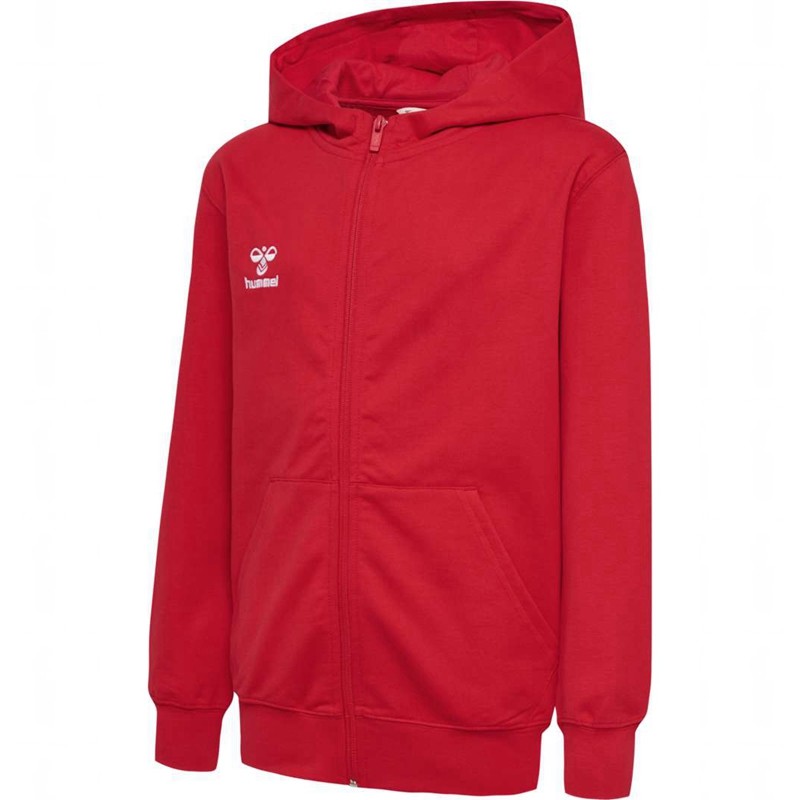 Hummel Go 2.0 Zip Hettegenser Barn Rød | 131047-436