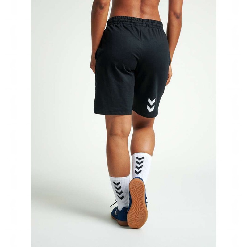 Hummel Go Cotton Bermuda Shorts Dame Svarte | 829885-237