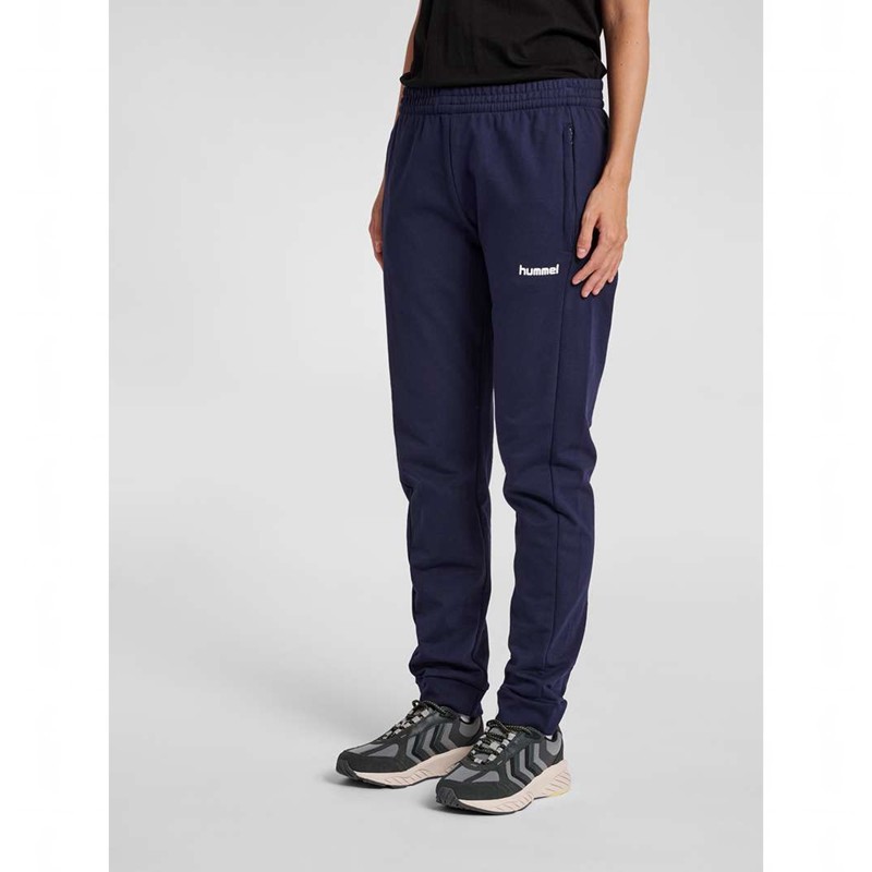 Hummel Go Cotton Bukse Dame Marineblå | 806011-736