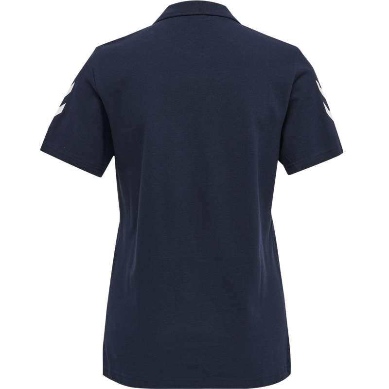 Hummel Go Cotton Polo T-skjorte Dame Marineblå | 388877-212