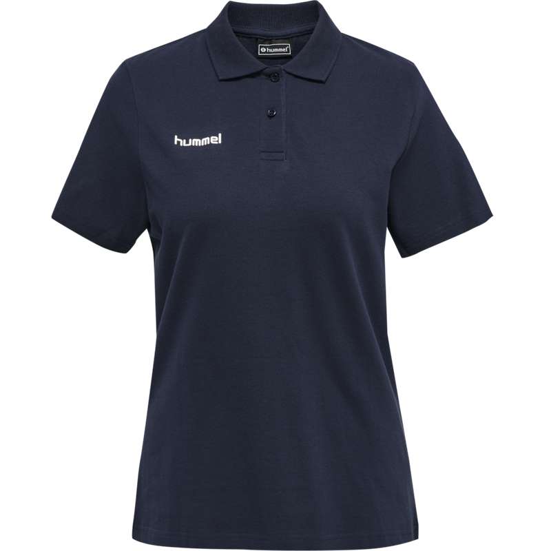 Hummel Go Cotton Polo T-skjorte Dame Marineblå | 388877-212