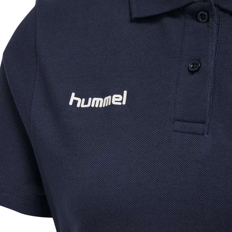 Hummel Go Cotton Polo T-skjorte Dame Marineblå | 388877-212
