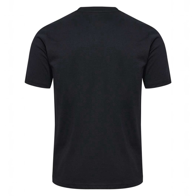 Hummel Graphic Triple Logo Cotton T-skjorte Herre Svarte | 135989-960