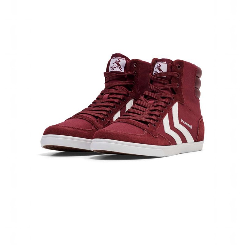 Hummel Hummel Slimmer Stadil High Sneakers Herre Rød | 904805-817