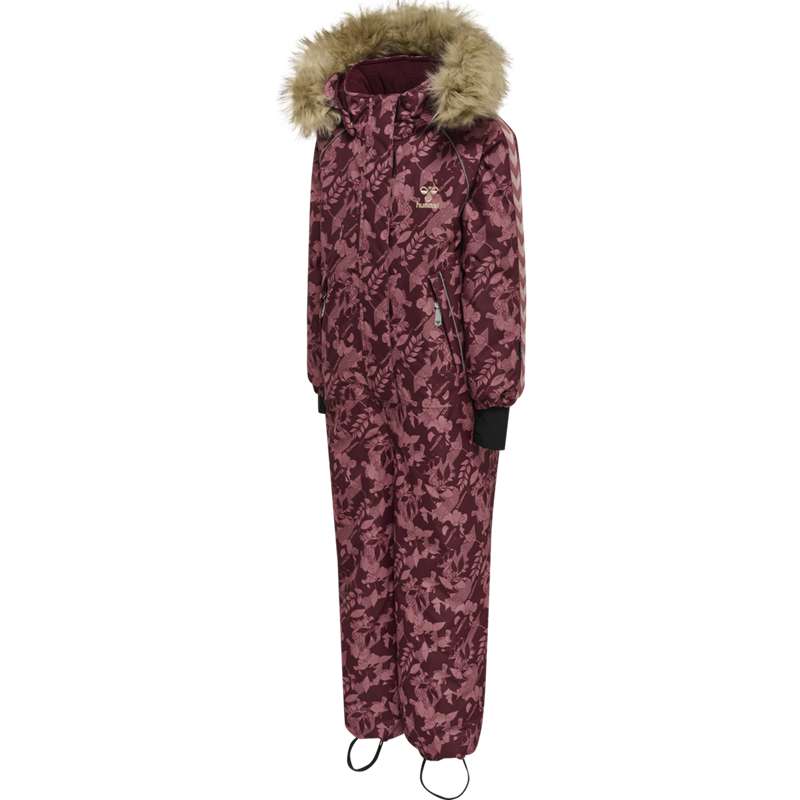 Hummel Icy Tex Snowsuit Drakter Barn Burgunder | 060541-223