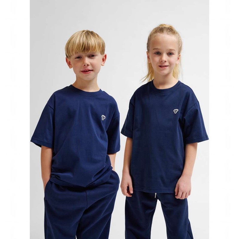 Hummel Jr Loose S/S Bee T-skjorte Barn Marineblå | 663811-238