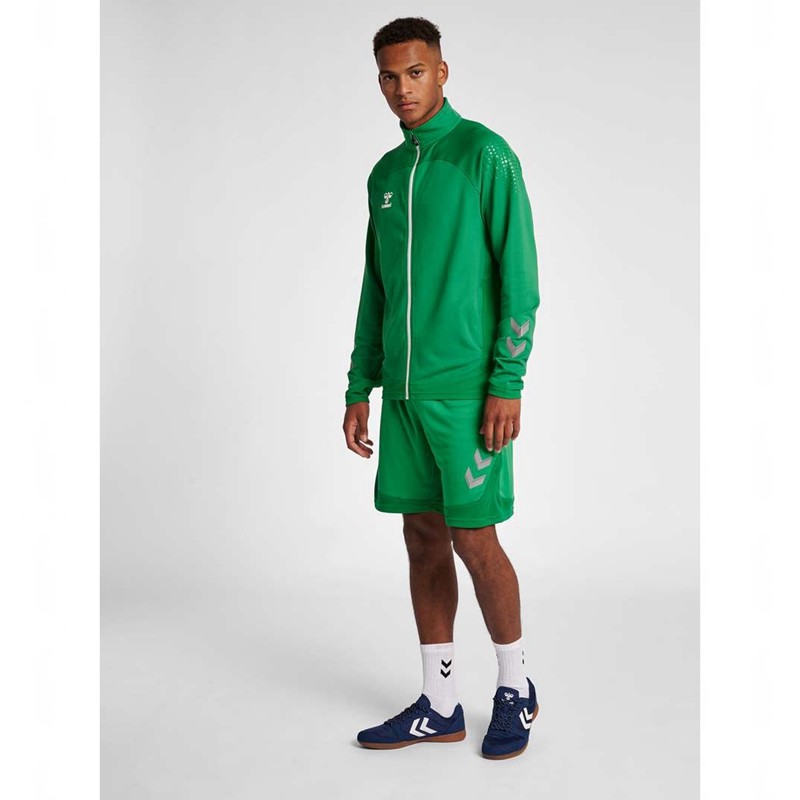 Hummel Lead Poly Shorts Herre Grønn | 846981-005