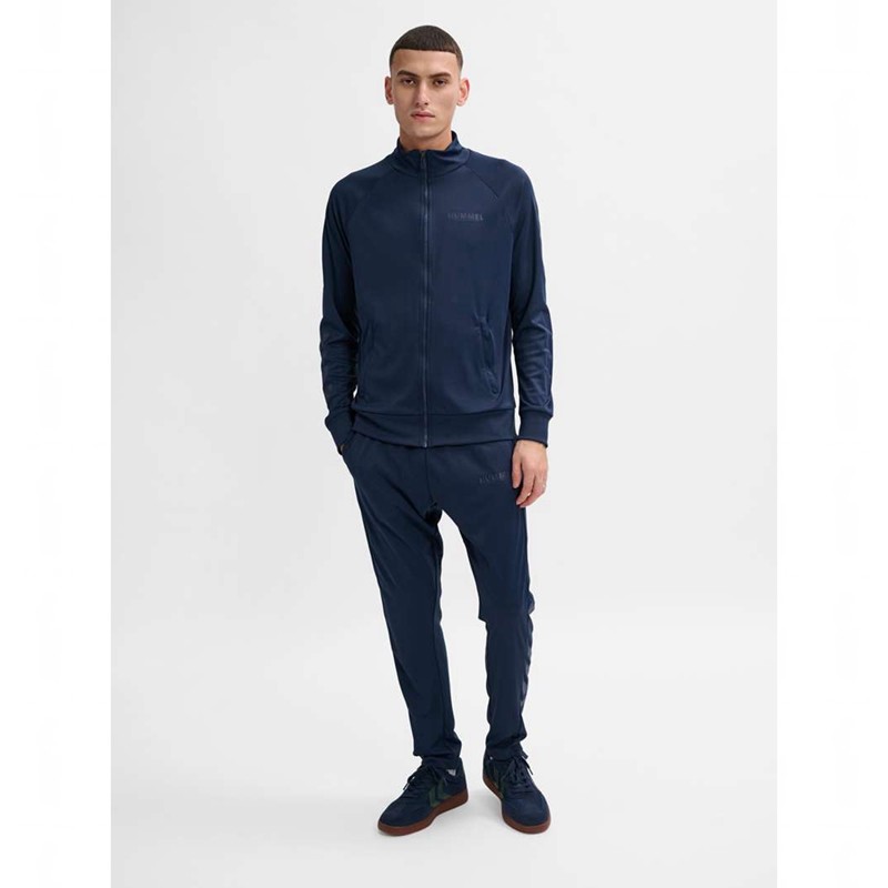 Hummel Legacy Sune Poly Zip Jakker Herre Marineblå | 275900-148
