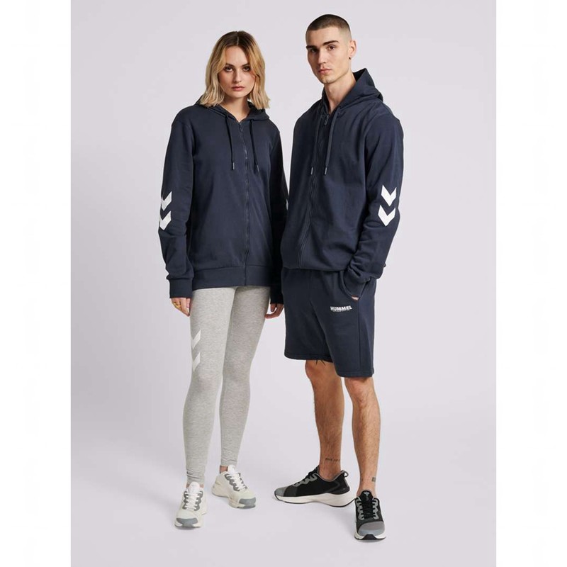 Hummel Legacy Zip Hettegenser Dame Blå | 041471-716