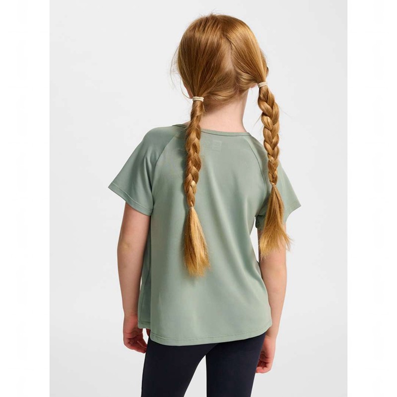 Hummel Luna Top S/S Sneakers Barn Grønn | 461238-442