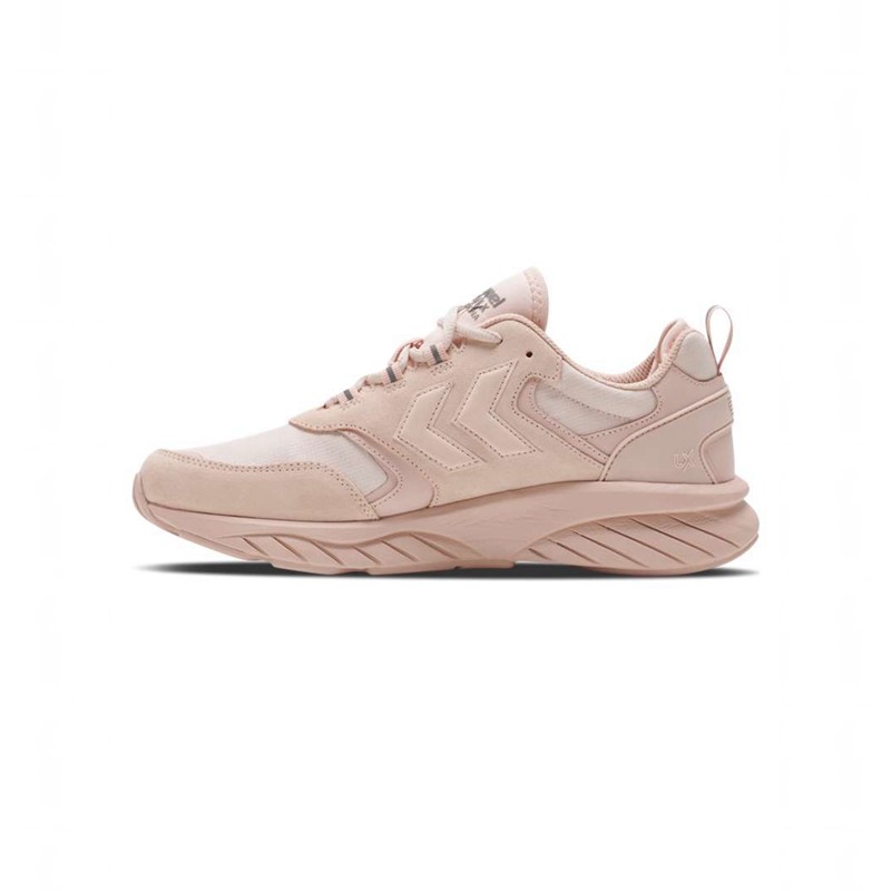 Hummel Marathona Reach Lx Tonal Rib Sneakers Herre Rosa | 526644-570