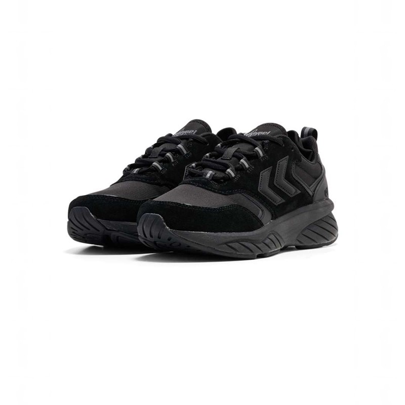 Hummel Marathona Reach Lx Tonal Rib Sneakers Herre Svarte | 118761-688