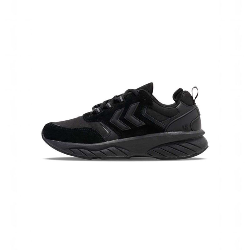 Hummel Marathona Reach Lx Tonal Rib Sneakers Herre Svarte | 118761-688