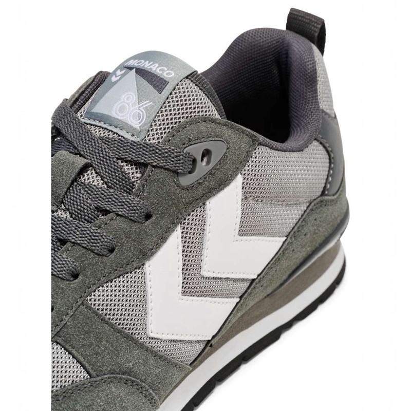 Hummel Monaco 86 Sneakers Dame Grå | 503874-035