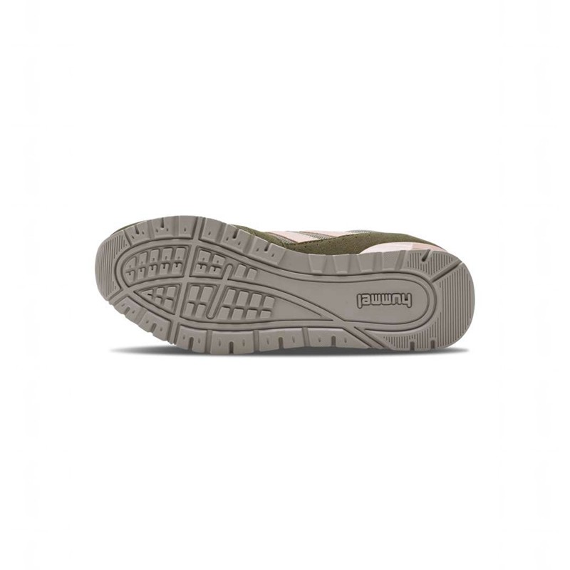 Hummel Monaco 86 Sneakers Herre Olivengrønne | 703951-454