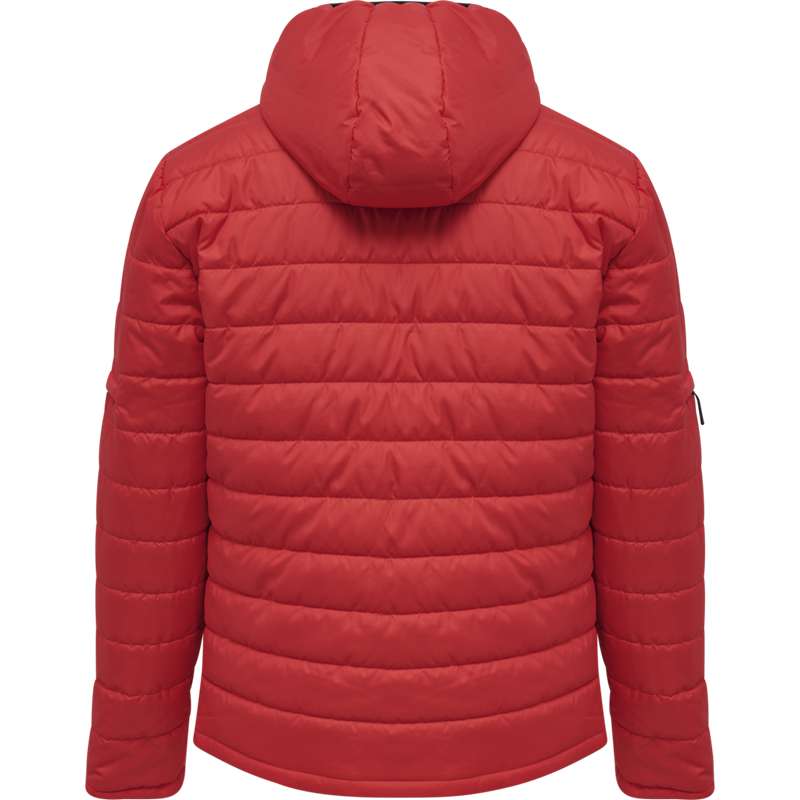 Hummel North Quilted Hood Jakker Herre Rød | 415533-589
