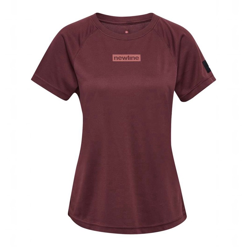 Hummel Nwlcharge Mesh W T-skjorte Dame Burgunder | 701195-324