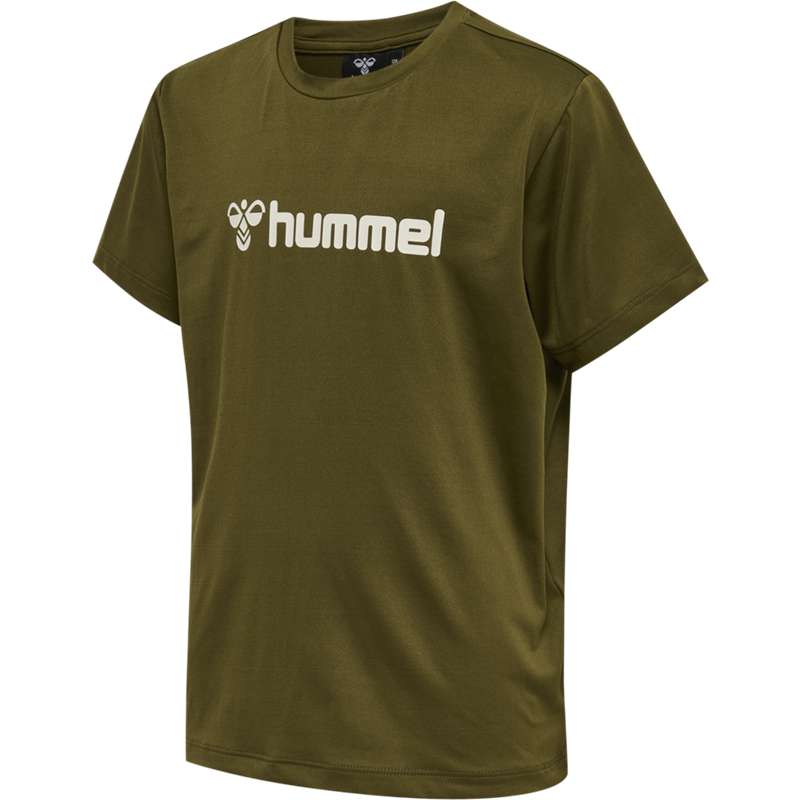 Hummel Plag Shorts Sett Barn Olivengrønne | 255260-092
