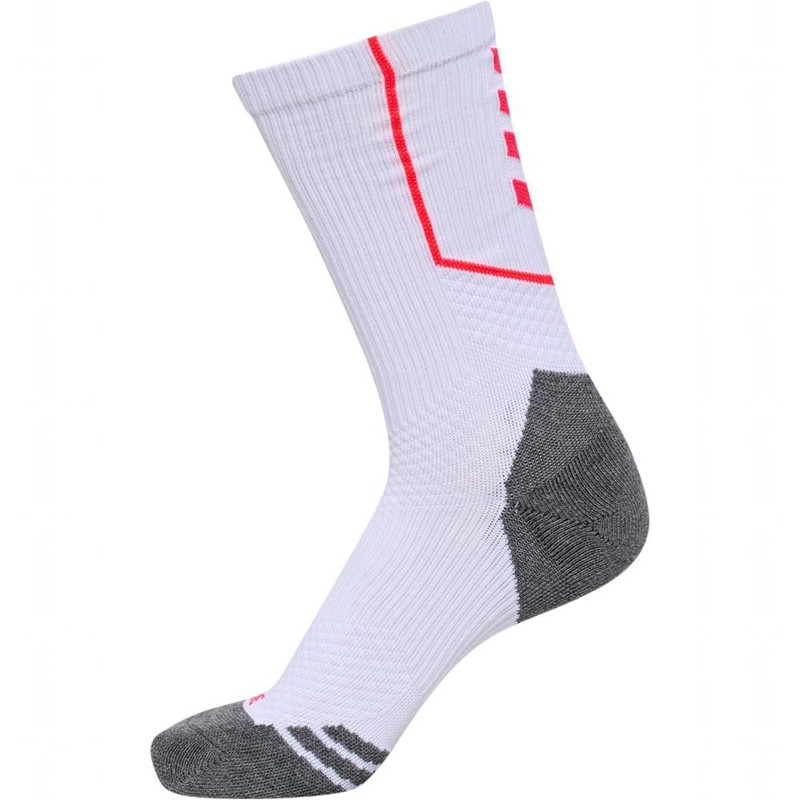Hummel Pro Trainings Low Sokker Herre Hvite | 694284-112