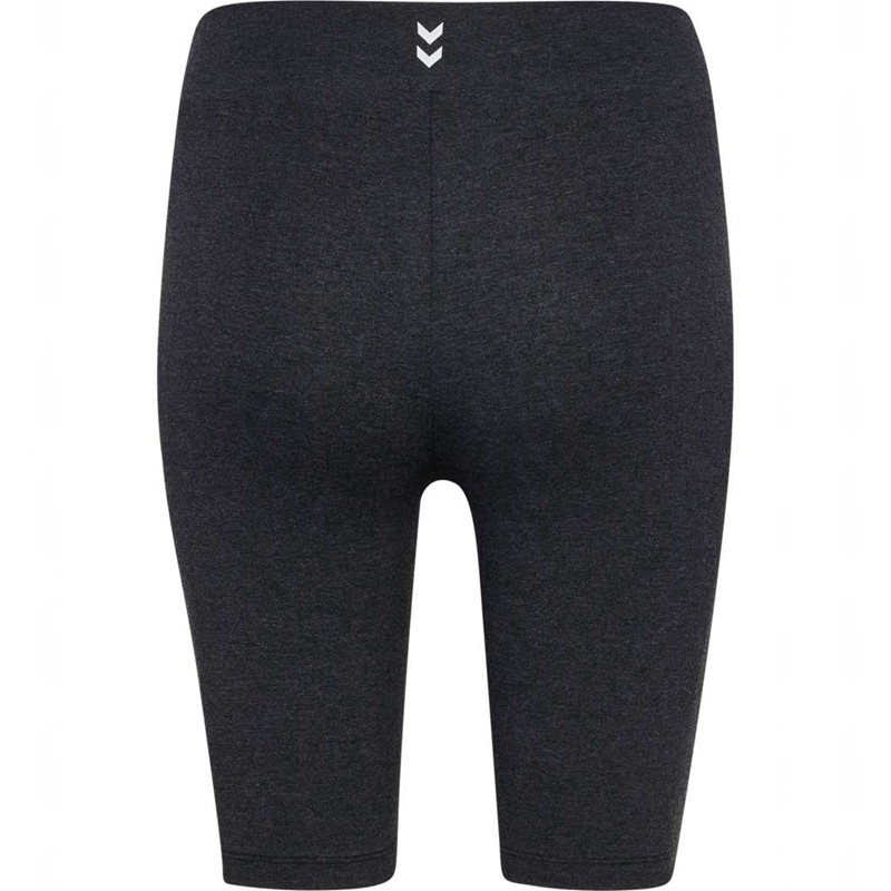 Hummel Pulse Logo Mw Tights Shorts Dame Svarte | 256003-160