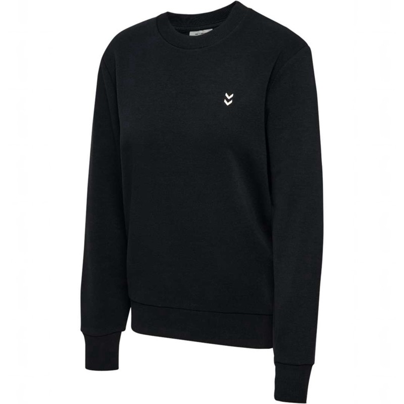 Hummel Pulse W Sweat Crewneck Gensere Dame Svarte | 532162-879