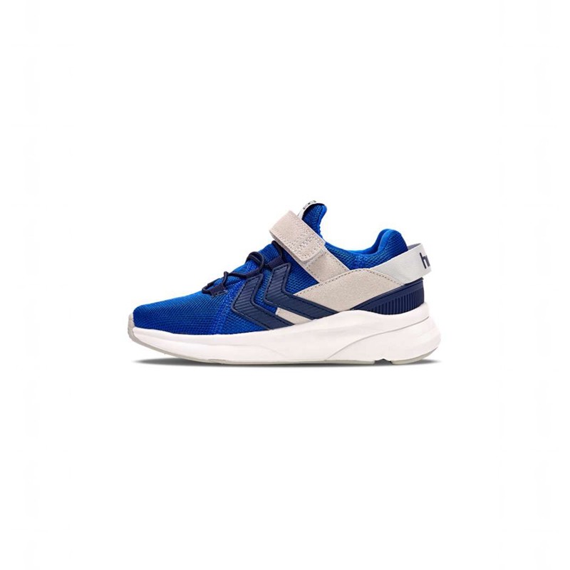 Hummel Reach 300 Recycled Jr Sneakers Barn Blå | 330971-881