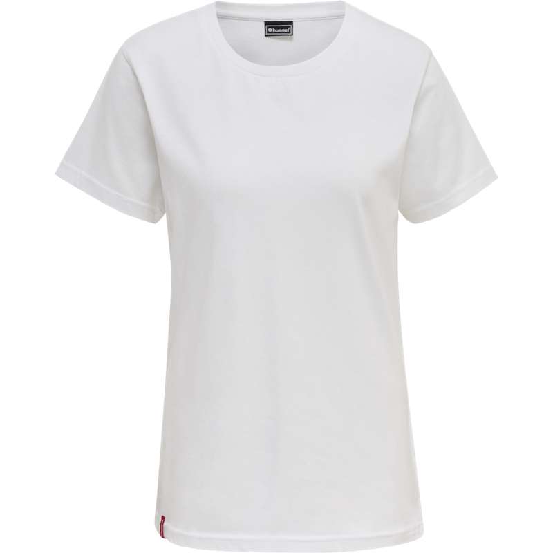 Hummel Red Basic S/S T-skjorte Dame Hvite | 045787-277