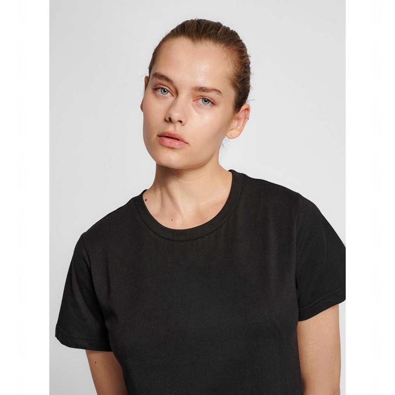 Hummel Red Basic S/S T-skjorte Dame Svarte | 676989-841