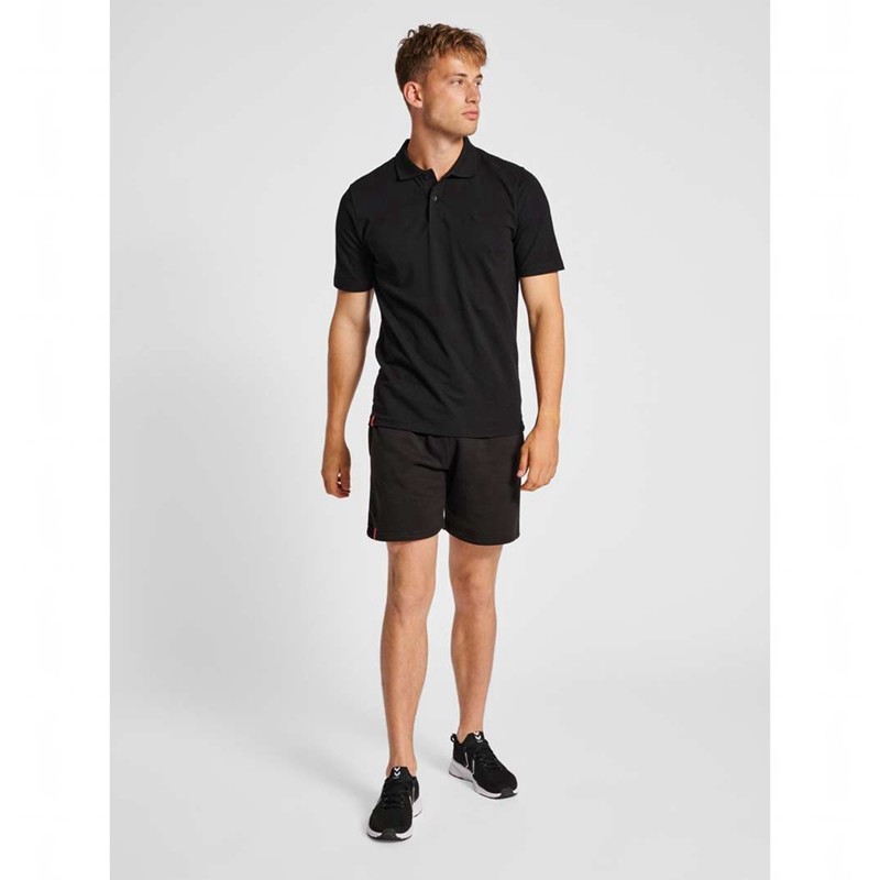 Hummel Red Basic Sweatshorts Herre Svarte | 144339-025
