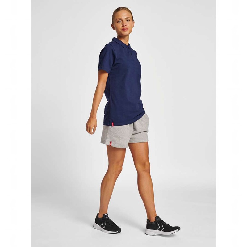 Hummel Red Classic Polo T-skjorte Dame Marineblå | 063769-157