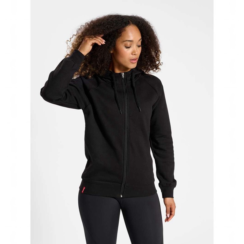 Hummel Red Classic Zip Hettegenser Dame Svarte | 062023-910