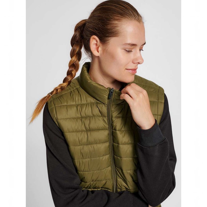 Hummel Red Quilted Vest Dame Olivengrønne | 422702-123