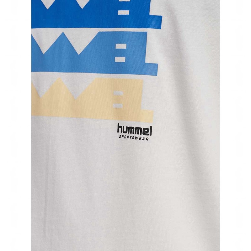 Hummel Regular Graphic S/S T-skjorte Herre Hvite | 811438-527
