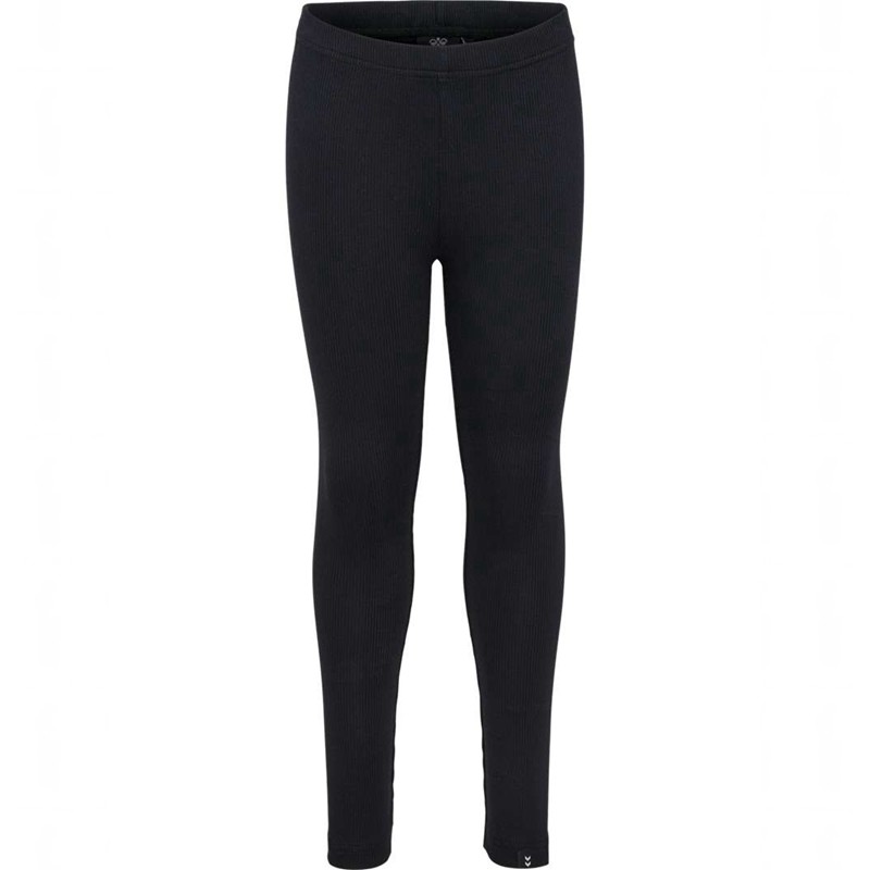 Hummel Rib Tights Barn Svarte | 773123-713