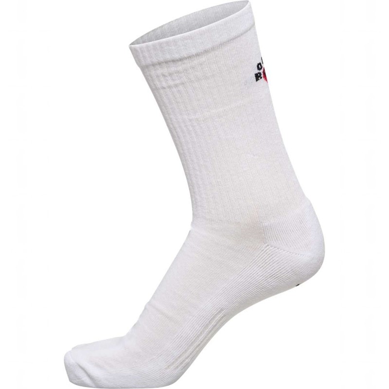 Hummel Roligan 2-packs Sokker Herre Hvite | 639781-230