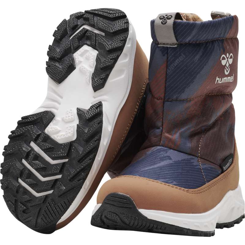 Hummel Root Puffer Recycled Tex Infant Vinterstøvler Barn Brune | 595619-775